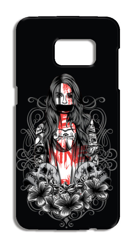 Girl With Tattoo Samsung Galaxy S7 Cases