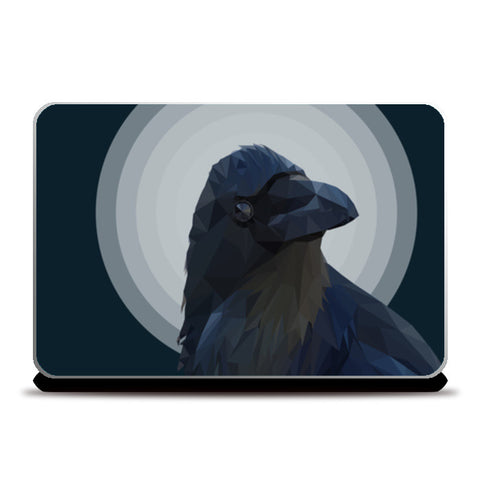 Night Crow  Laptop Skins