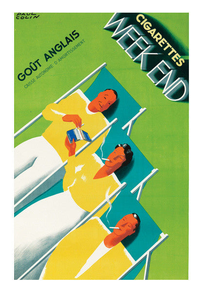 Vintage Advertisment Cigarettes Bar Poster Art PosterGully Specials