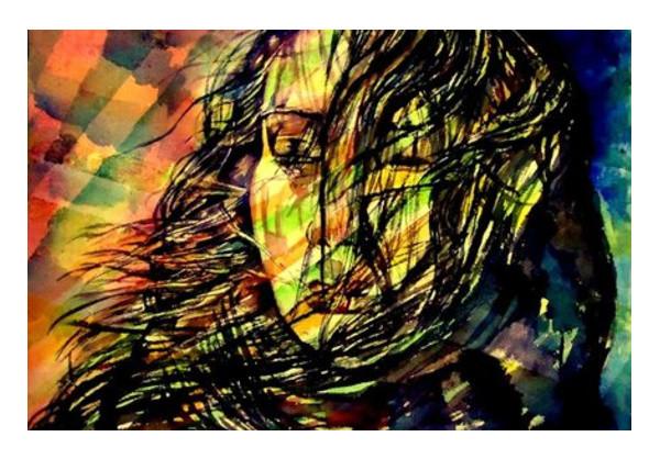 PosterGully Specials, lady Wall Art