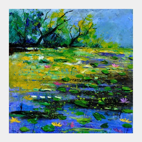 Pond 452121 Square Art Prints