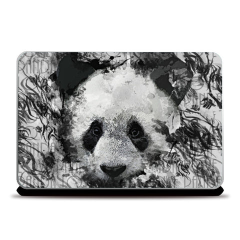 Abstract Panda Laptop Skins