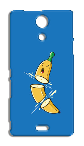 Sliced Banana Sony Xperia ZR Cases