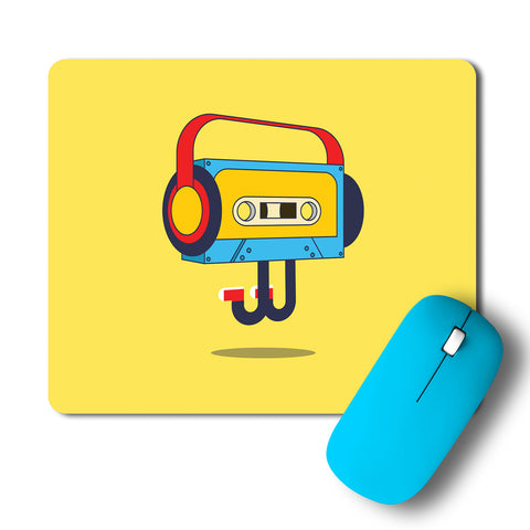 Cassette PopArt Peppy Artwork Mousepad