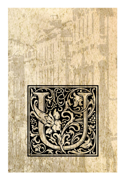 Ornate U Wall Art