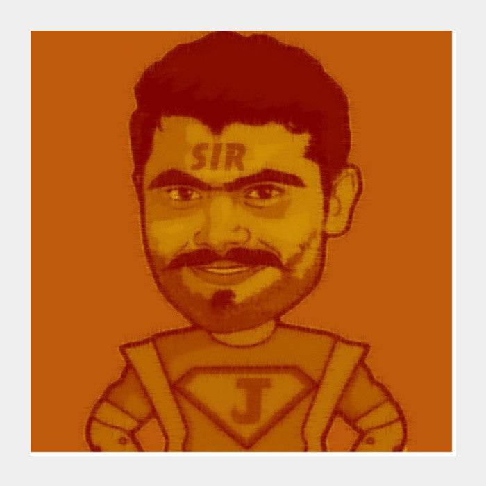 Sir Jadeja  Square Art Prints