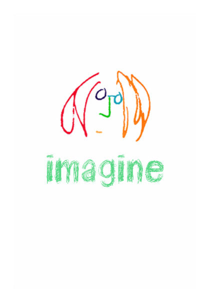 Wall Art, John Lenon - Imagine Wall Art