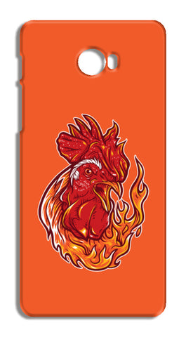 Rooster On Fire Xiaomi Mi Note 2 Cases