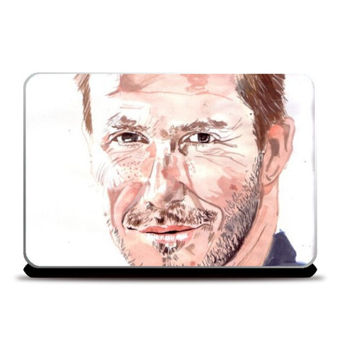 Laptop Skins, David Beckham -sometimes, all you need for your goal is a KICK Laptop Skins