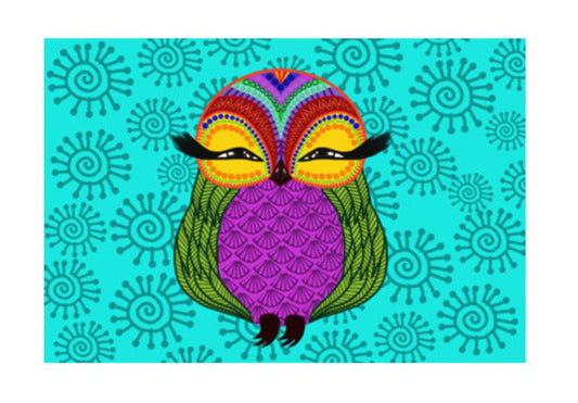 Baby Zoe the adorable baby owl Wall Art