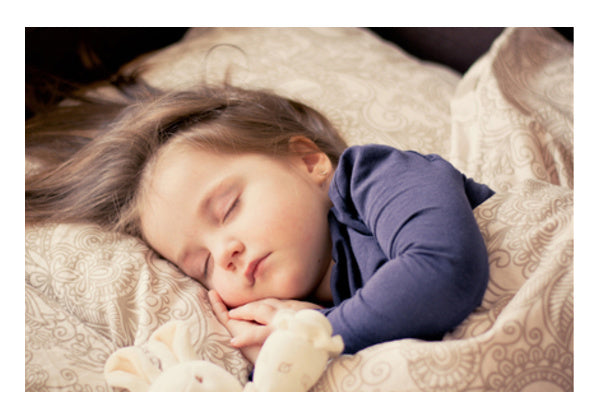 Cute Kid Sleeping  Wall Art