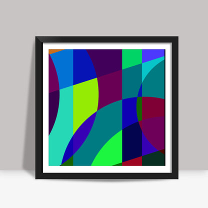 A little bit of colour Square Art Prints