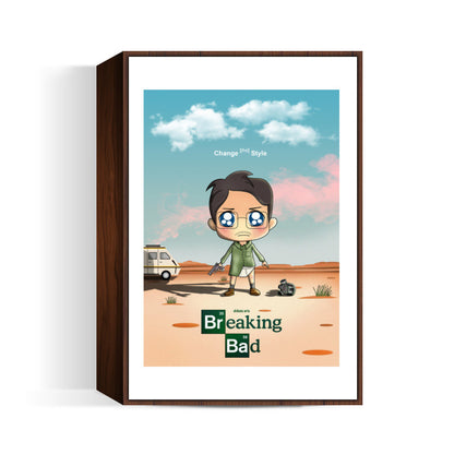 Breaking Bad Cute Poster Wall Art