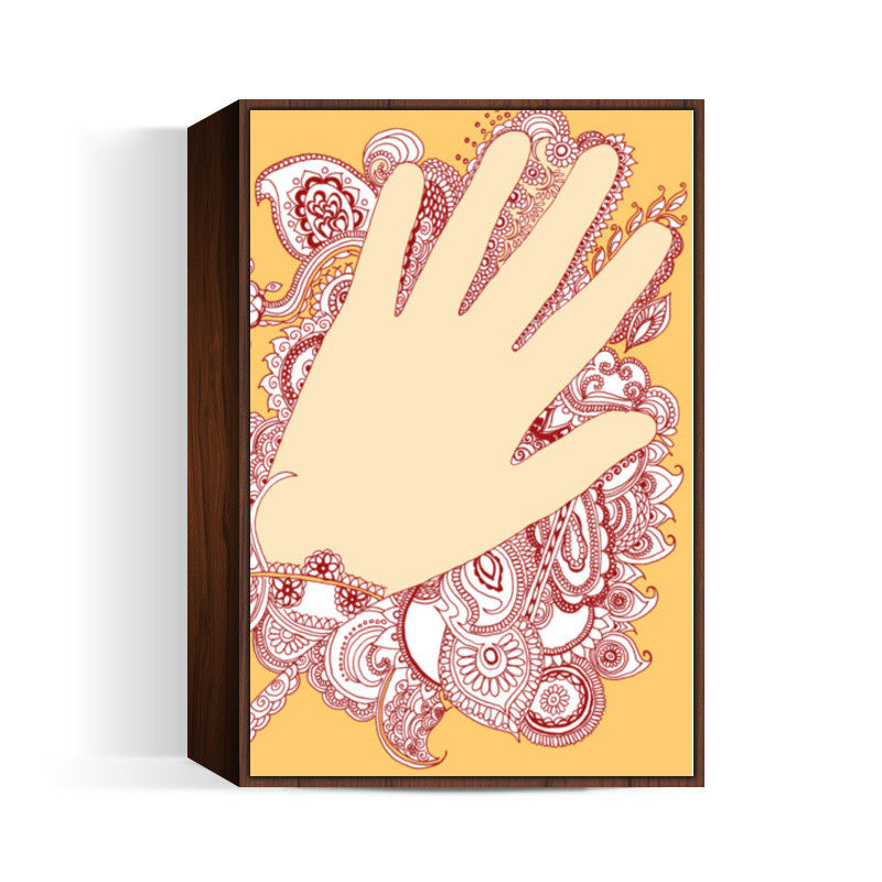 Henna Hands Wall Art | Liu