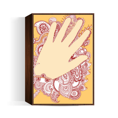 Henna Hands Wall Art | Liu