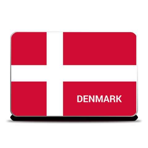 Denmark | #Footballfan Laptop Skins