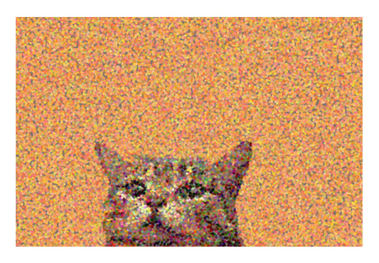 Glitzy Cat Wall Art