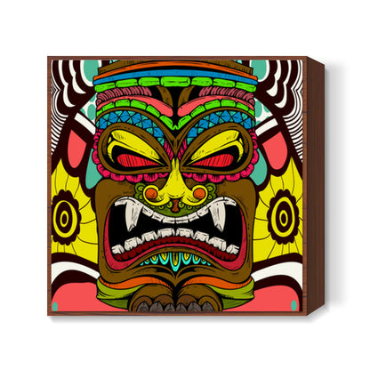 Tiki Monster Square Art Prints