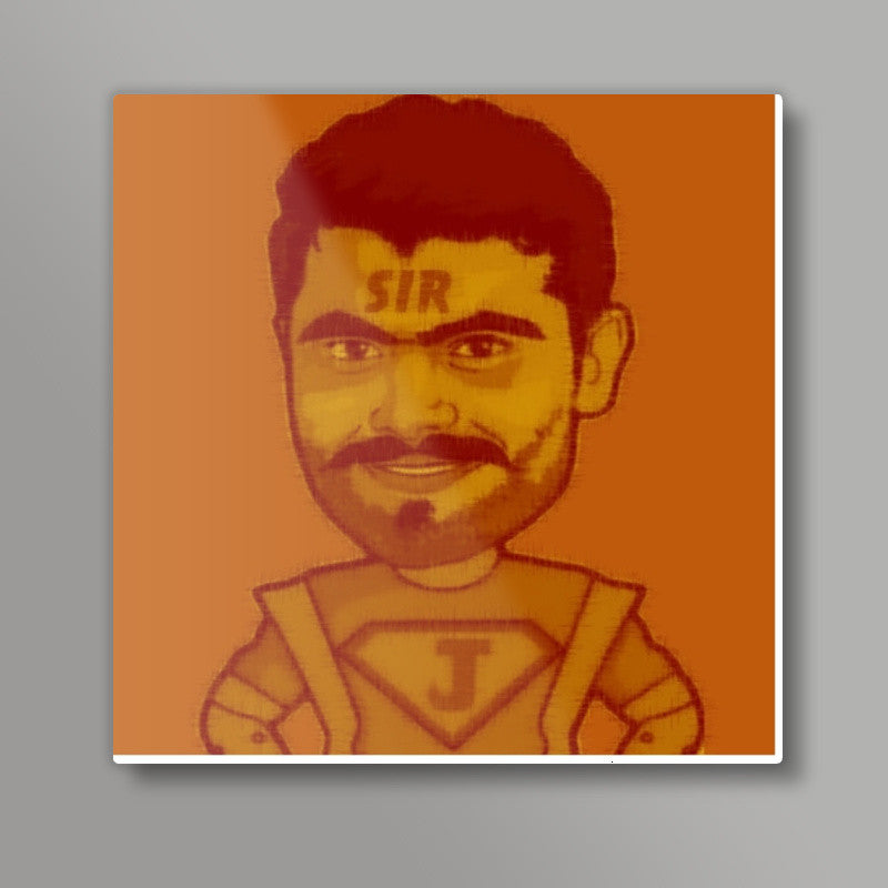 Sir Jadeja  Square Art Prints