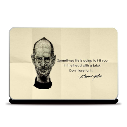 Laptop Skins, Jobs Laptop Skin | Artist Name: Pushkar Priyadarshi, - PosterGully