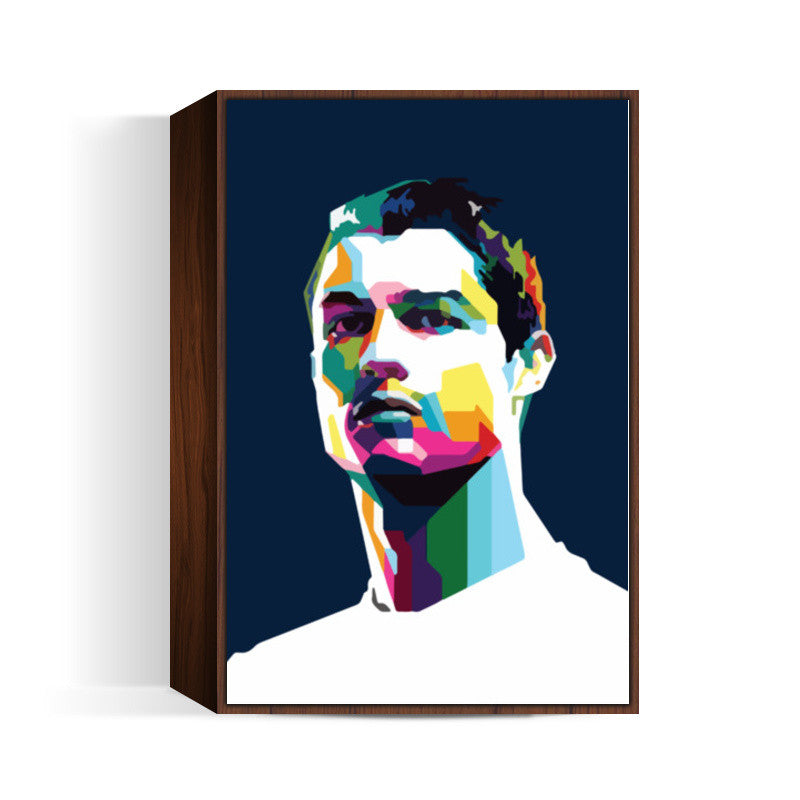 Cristiano Ronaldo Minimal Design Wall Art