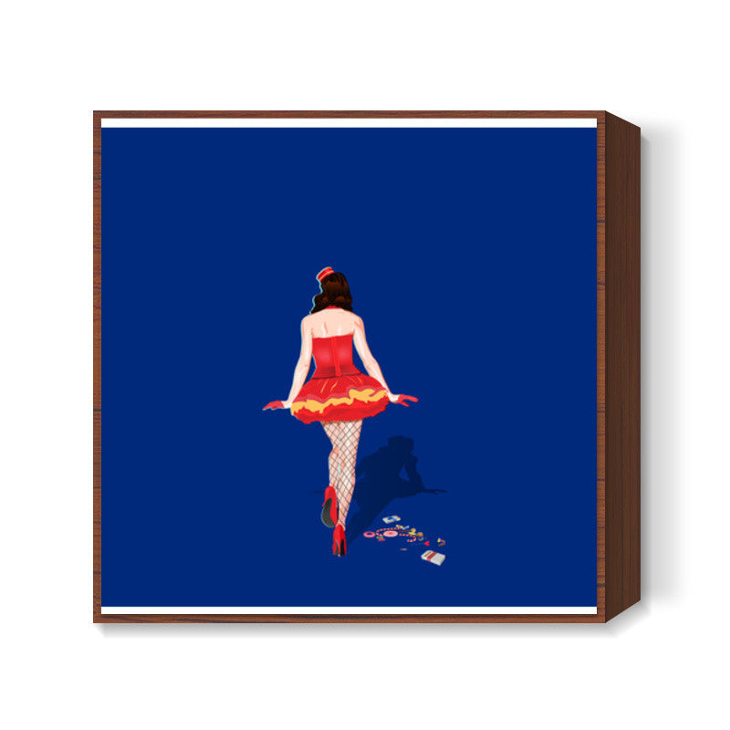 Candy Girl Square Art Prints