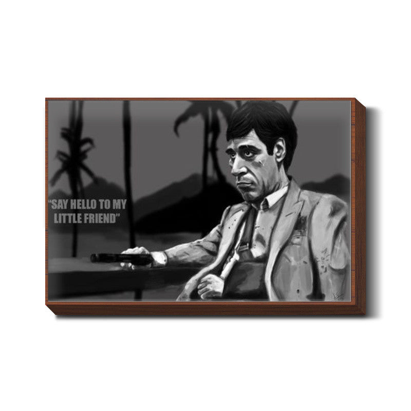 Scarface Tony Montana Caricature Artwork