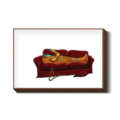 Couch Mummy Wall Art