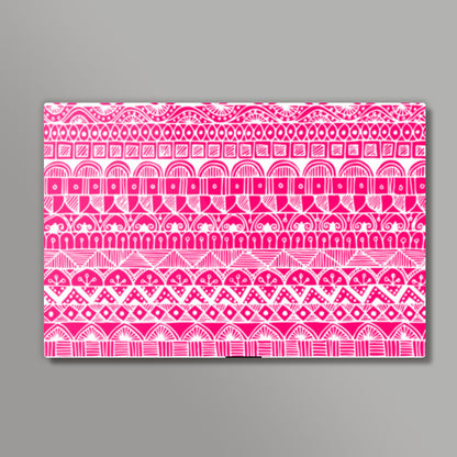Zentangled Pink Wall Art