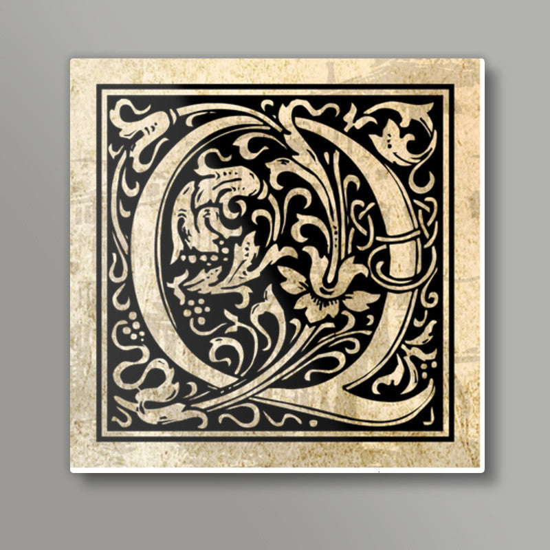 Ornate Q Square Art Prints