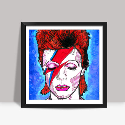 David Bowie - From Starman to Stardust Square Art Prints