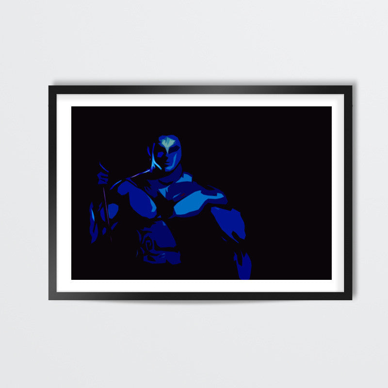 low poly shiva Wall Art