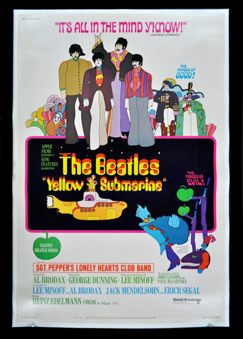 PosterGully Specials, The Beatles | Yellow Submarine Invite, - PosterGully