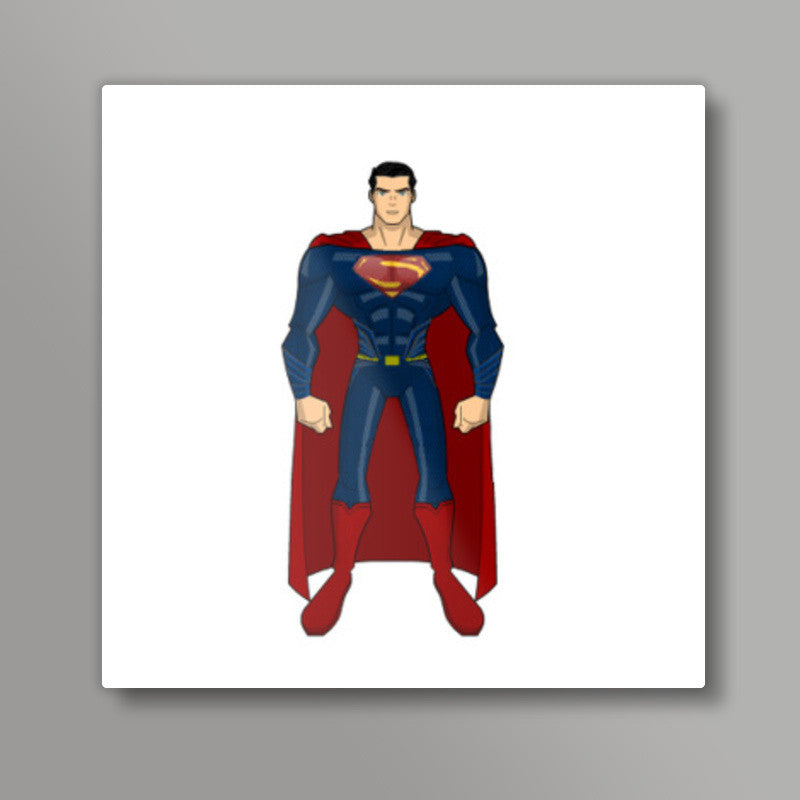 Superman the Man of Steel Square Art | Ehraz Anis