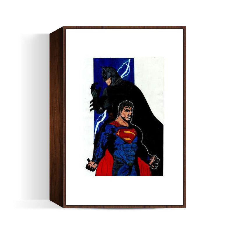 Batman V Superman Wall Art
