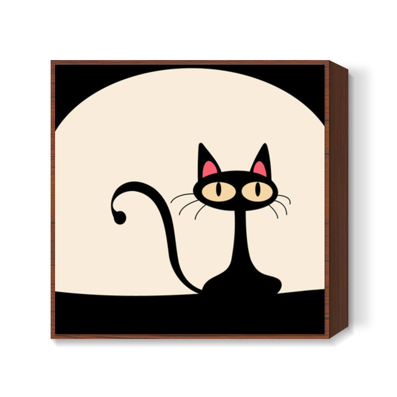 Kitty Square Art Prints