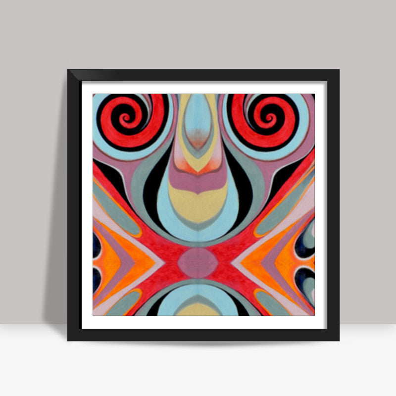 ink drop Square Art Prints