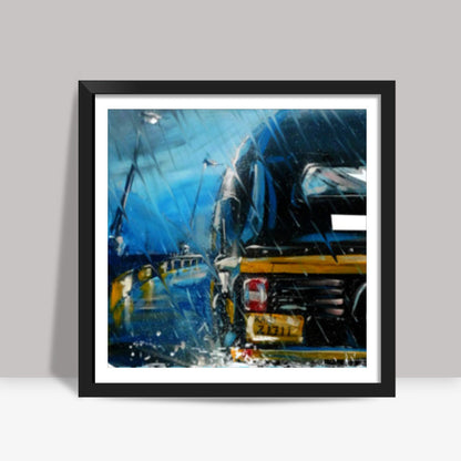Indian Monsoon Square Art Prints