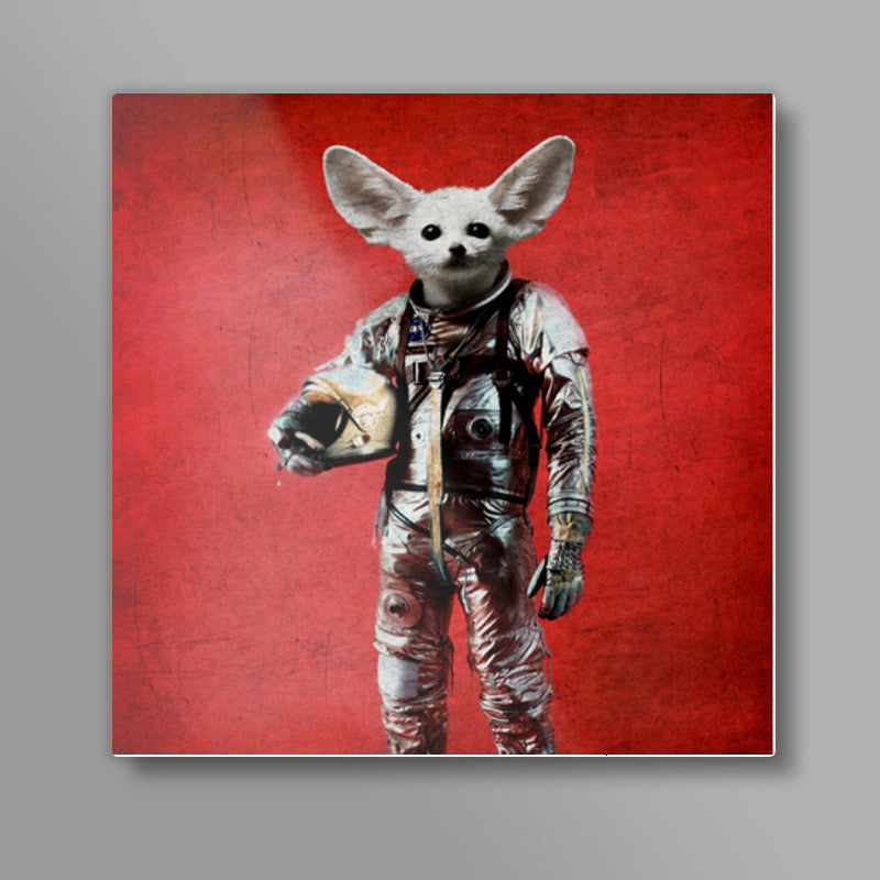 Space is calling Square Art Prints