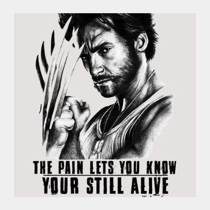 Square Art Prints, Wolverine- X-men Square Art Prints