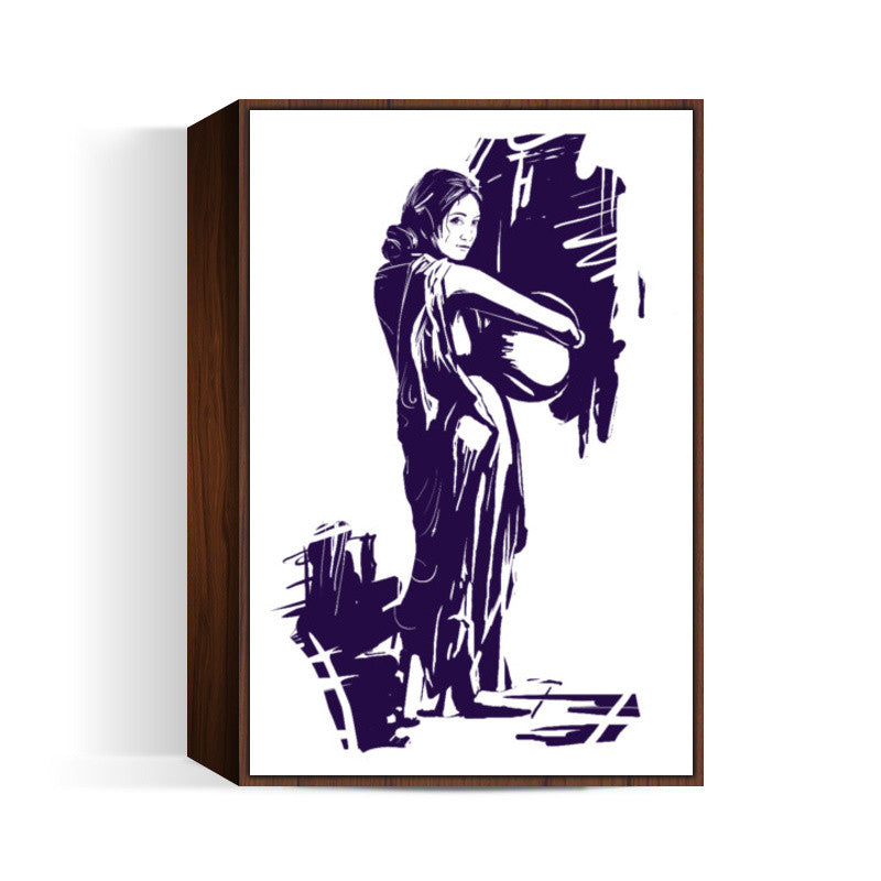 Pot Women Wall Art | Raviraj Kumbhar