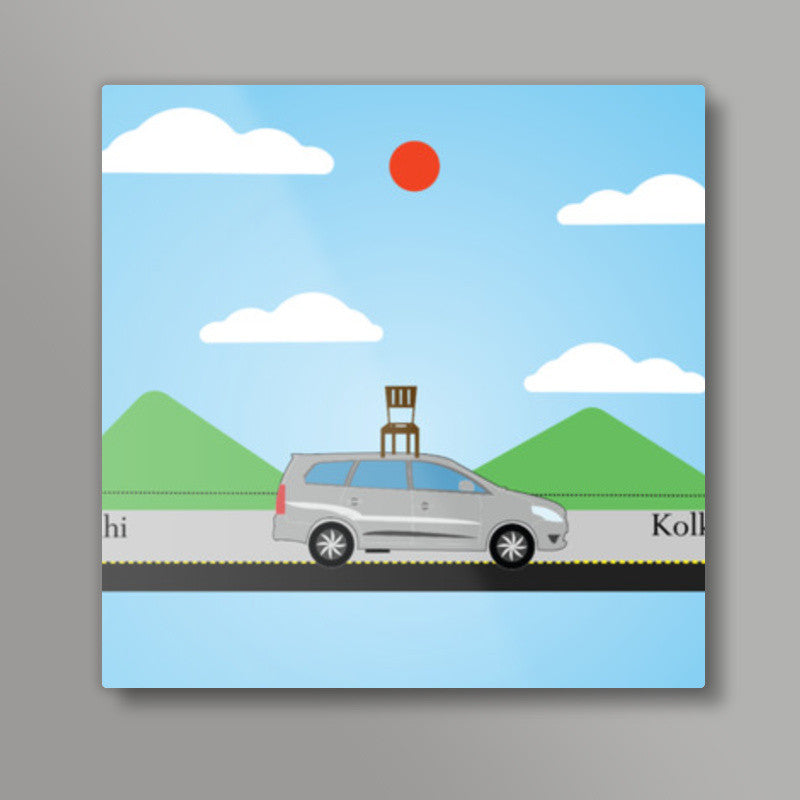 Piku #YRF Square Art Prints
