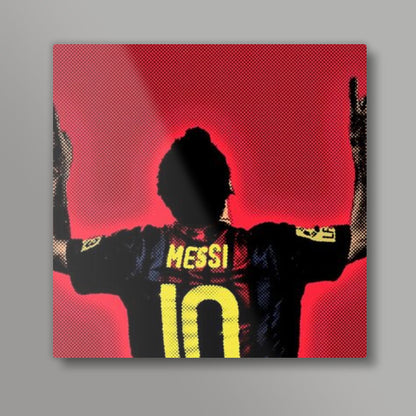 LIONEL MESSI Square Art Prints