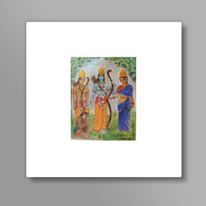 Sita, Ram, Lakshmane and Hanuman /artiste : Lalitavv