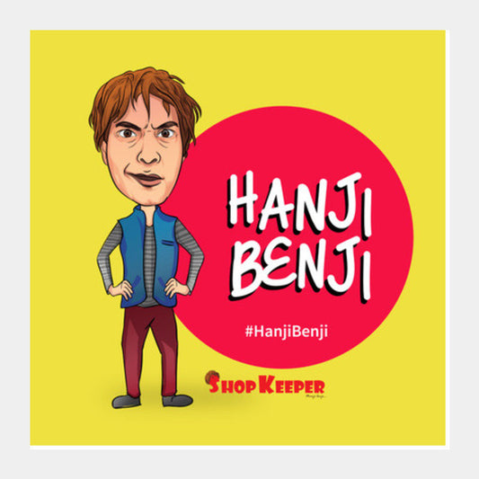 Square Art Prints, Hanji Benji Square Art Prints