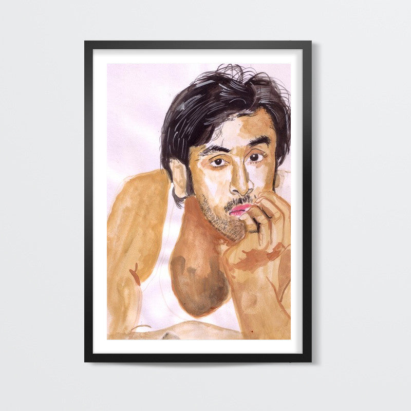 Bollywood superstar Ranbir Kapoor can intrigue and entertain with his versatility Wall Art