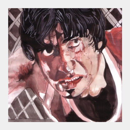 Square Art Prints, Bollywood superstar Amitabh Bachchan believes in fighting till the very end Square Art Prints