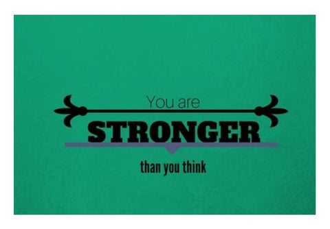 PosterGully Specials, You are Stronger Wall Art