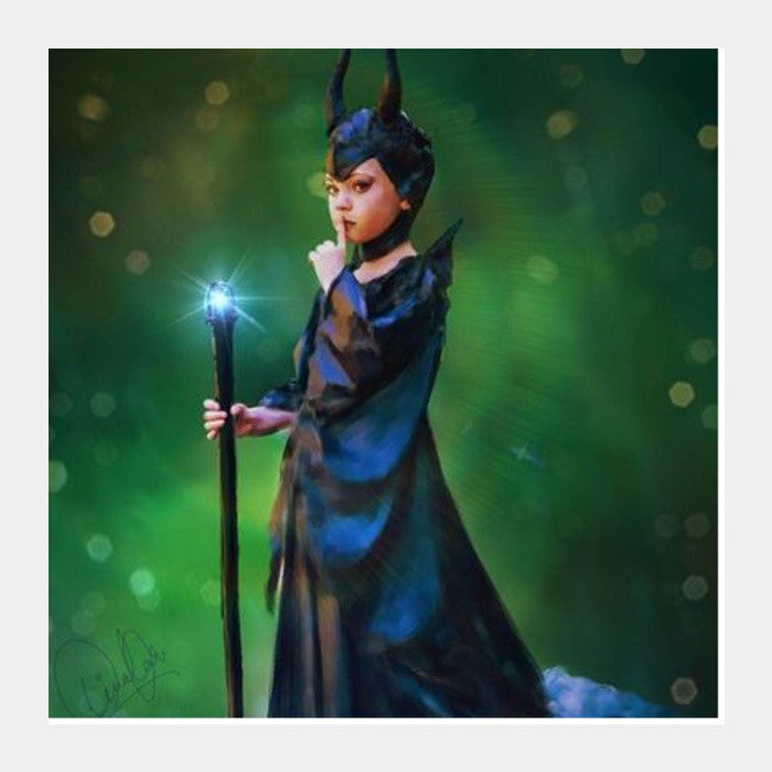 Square Art Prints, Maleficent Square Art | Divakar Singh, - PosterGully