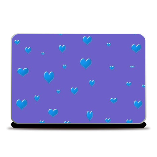 Bubble Heart Texture Laptop Skins